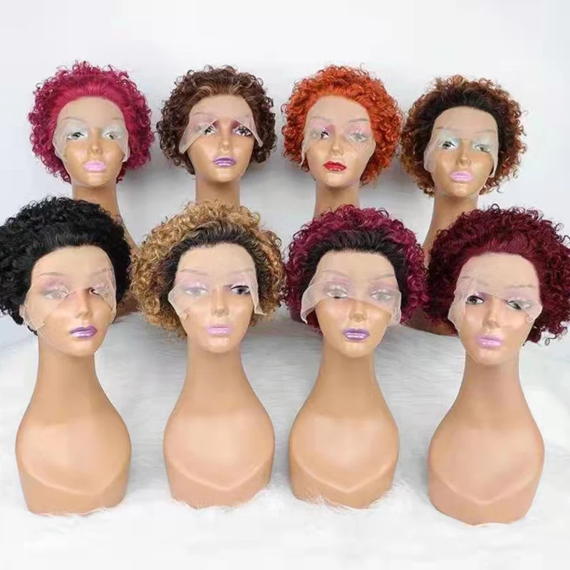 Letsfly Curly Short Cut Wigs Cheap Machine Made Wigs Brazilian Human Hair Wholesales New Arrival Hot Style Free Shipping 
Letsfly Curly Short Cut Wigs Cheap Machine Made Wigs Brazilian Human Hair Wholesales New Arrival Hot Style Free Shipping