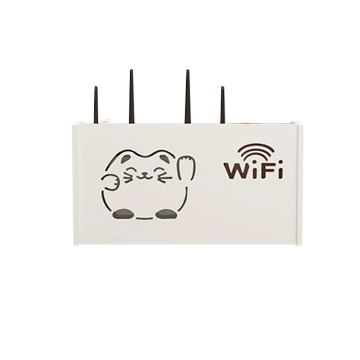 New Wifi Router Shelf Storage Boxes Cable Power Plus Wire Bracket Storage Box Wood-Plastic Wall Shelf Hanging Plug Bracket Box
New Wifi Router Shelf Storage Boxes Cable Power Plus Wire Bracket Storage Box Wood-Plastic Wall Shelf Hanging Plug Bracket Box