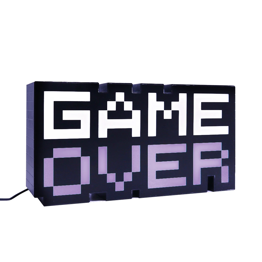 L02 Game Accessories Game Over KTV Icon Lights Changeable Beating Bar Game Icon Lamp Light, Multi colors
L02 Game Accessories Game Over KTV Icon Lights Changeable Beating Bar Game Icon Lamp Light, Multi colors