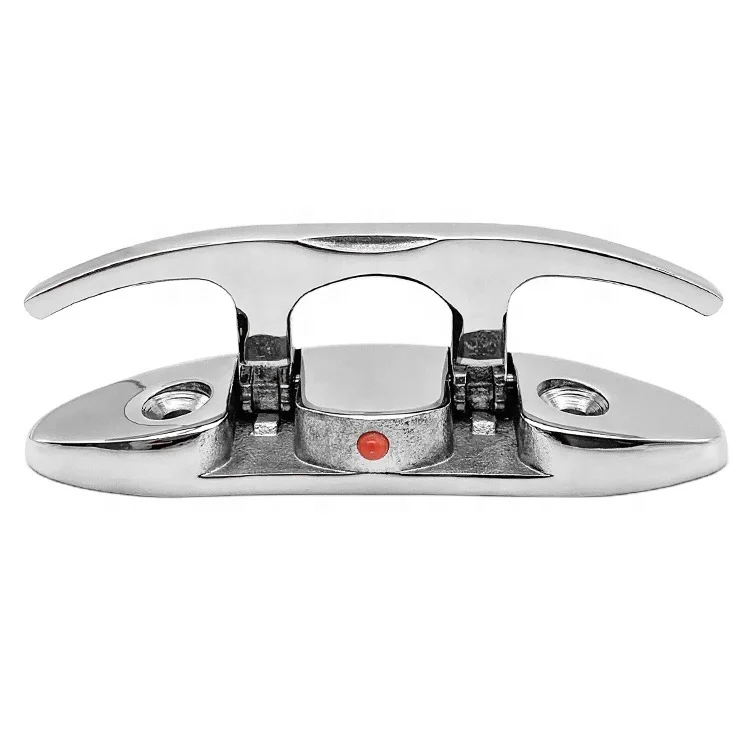 Boat Accessories 316 Stainless Steel Dock Pop Up Rope Foldable Boat Dock Cleats
Boat Accessories 316 Stainless Steel Dock Pop Up Rope Foldable Boat Dock Cleats