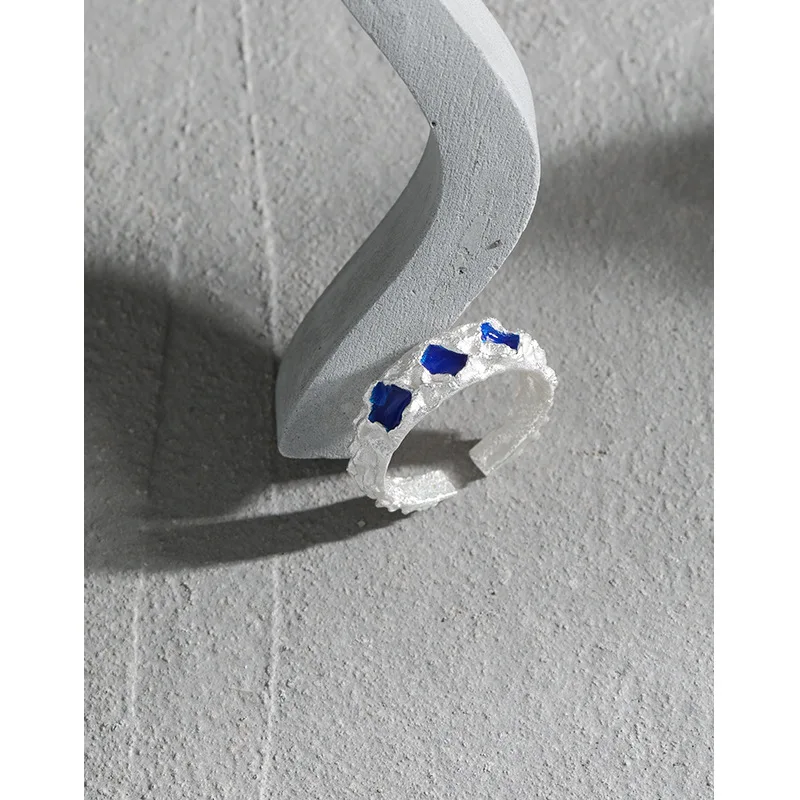 2022 Newest Style Deep Blue Cubic Zirconia Sterling Silver Wedding Rings Handmade Blue Diamond 925 Engagement Rings
2022 Newest Style Deep Blue Cubic Zirconia Sterling Silver Wedding Rings Handmade Blue Diamond 925 Engagement Rings