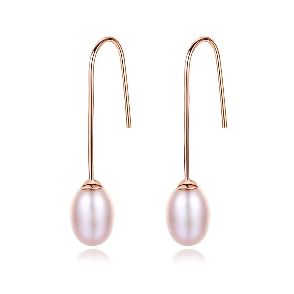 S925 Sterling Silver Hoop Drop Earrings Natural Freshwater Pearl Jewellery, White / pink
S925 Sterling Silver Hoop Drop Earrings Natural Freshwater Pearl Jewellery, White / pink