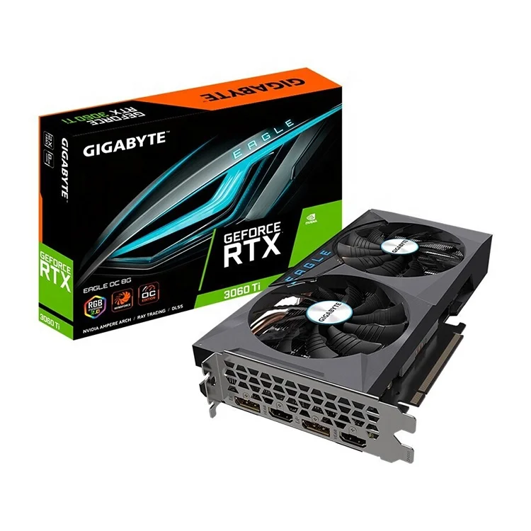 GIGABYTE NVIDIA RTX 3060 Ti EAGLE 8G Gaming Graphics Card GIGABYTE RTX 3060ti Video Card for Desktop Computer
GIGABYTE NVIDIA RTX 3060 Ti EAGLE 8G Gaming Graphics Card GIGABYTE RTX 3060ti Video Card for Desktop Computer