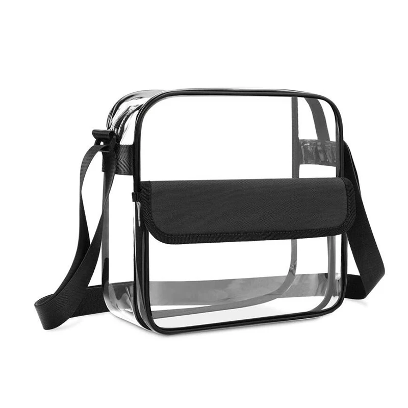 New Transparent PVC Waterproof Beach Bag Wholesale Woman Outdoor Portable Clear PVC Messenger Bag
New Transparent PVC Waterproof Beach Bag Wholesale Woman Outdoor Portable Clear PVC Messenger Bag