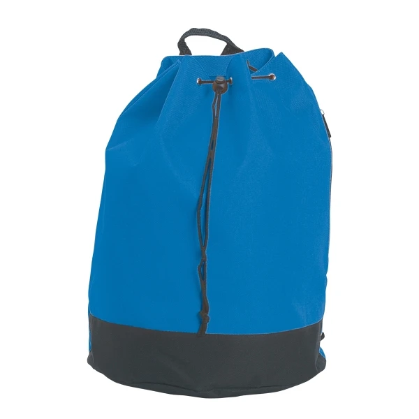 bucket bag drawstring backpack 600d polyester with pvc lining