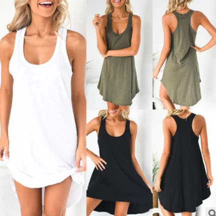 2021 Amazon Wish Hot Womens Solid Color Long Sleeveless Vest Plus Size One Piece for Women Casual Home Wear, Customized colors
2021 Amazon Wish Hot Womens Solid Color Long Sleeveless Vest Plus Size One Piece for Women Casual Home Wear, Customized colors
