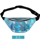 for Women Phone Fashion Reflective Pu Leather Waist Bag