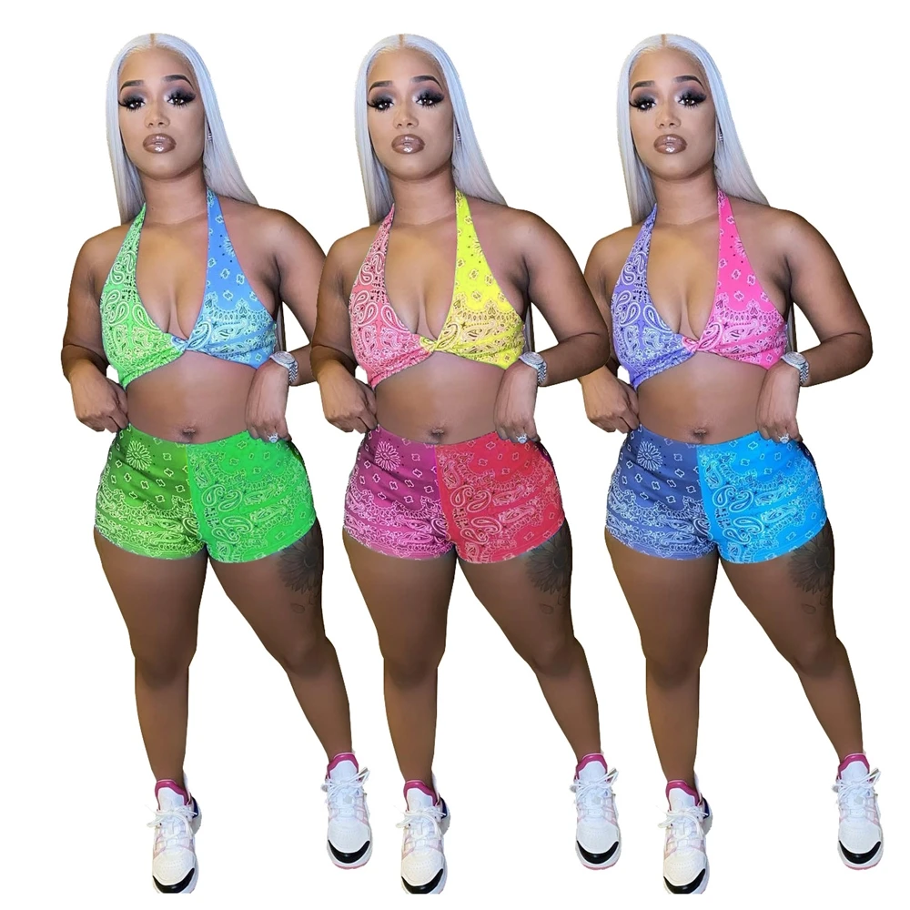 Womens Tracksuit Bandana Pants 2021 Spring Summer Clothes For Women 2 Two Piece Pant Sets Biker Short Set Clothing
Womens Tracksuit Bandana Pants 2021 Spring Summer Clothes For Women 2 Two Piece Pant Sets Biker Short Set Clothing