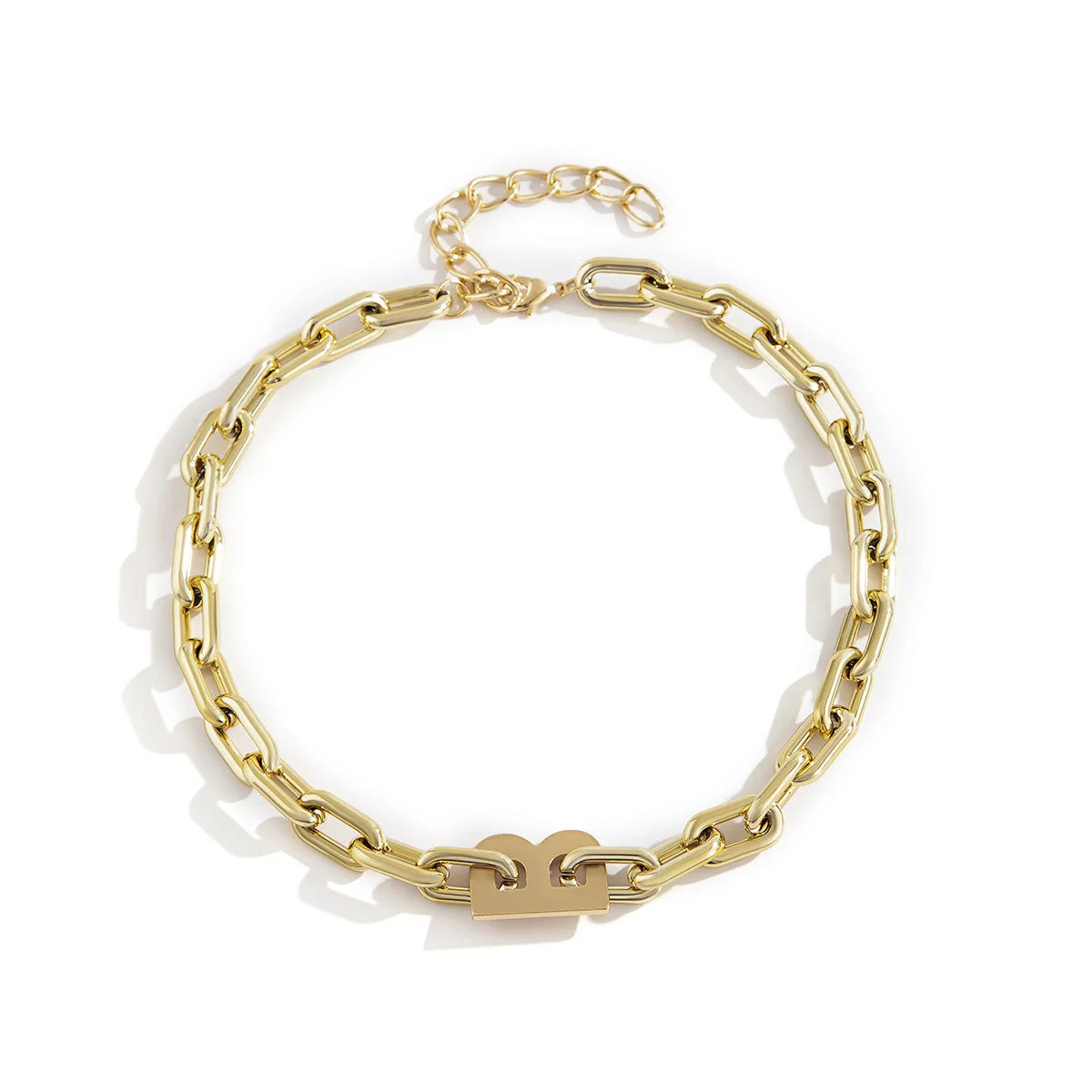 Wholesale Simple Single Layer Hip-hop Ccb Chain Necklace Female Retro Personality Letter B Accessory Necklaces
Wholesale Simple Single Layer Hip-hop Ccb Chain Necklace Female Retro Personality Letter B Accessory Necklaces
