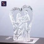 Iceberg Award Engraved Awards 3d Laser Engraving Craft Crystal Iceberg Award A Couple For Wedding Gift