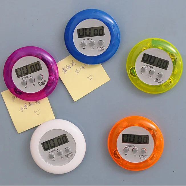 3 Buttons Strong Magnet 99 Minutes 59 Seconds Countdown Round Nap Siesta Timer