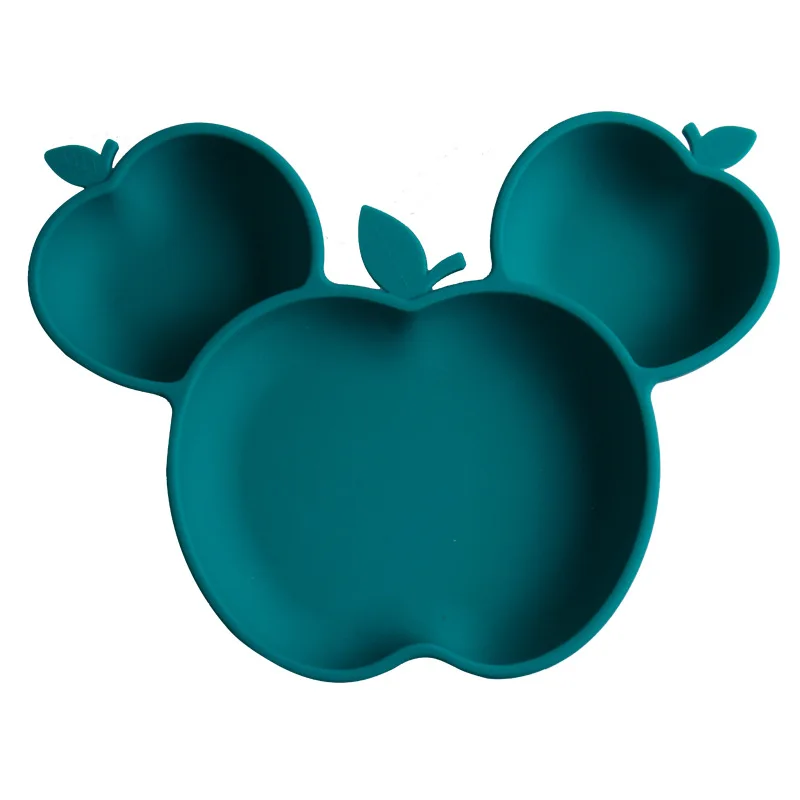 Food Safe Apple Shape Silicone Children Kids Divided Dish Feeding Suction Bowl Set Baby Silicone Plate
Food Safe Apple Shape Silicone Children Kids Divided Dish Feeding Suction Bowl Set Baby Silicone Plate