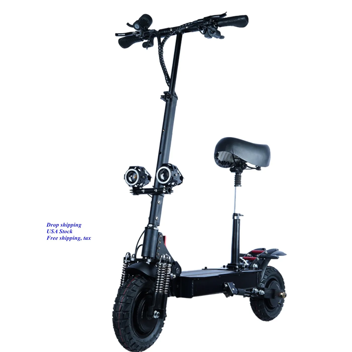 2400W Dual motor foldable adult custom two wheels for out door sport 60v waterproof off road electric scooter with the seat
2400W Dual motor foldable adult custom two wheels for out door sport 60v waterproof off road electric scooter with the seat