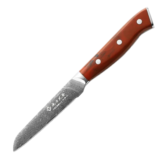 Damascus Paring Knife Professional VG10 High Damascus Steel 3.5 Inch Carbon Steel Comfortable Ergonomic ABS Handle
Damascus Paring Knife Professional VG10 High Damascus Steel 3.5 Inch Carbon Steel Comfortable Ergonomic ABS Handle