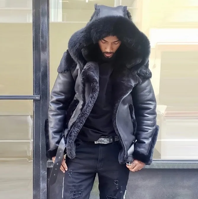 2021 New winter large size warm and comfortable casual men's coat leder jackets men's jackets men's winter leather, 5 colors
2021 New winter large size warm and comfortable casual men's coat leder jackets men's jackets men's winter leather, 5 colors