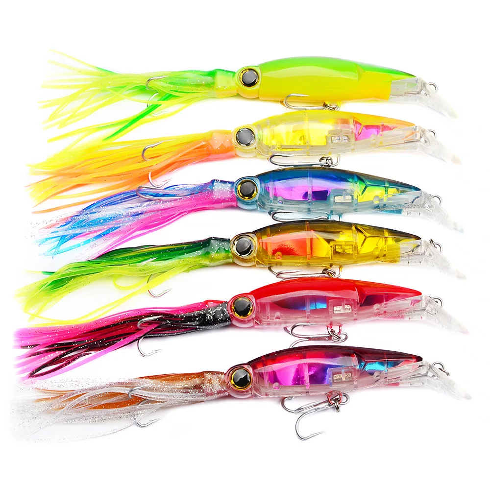 4cm Matsumoto Lure Plastic Squid With Whisker Bait 40g Horse Mouth Bionic Bait, 6 colors
4cm Matsumoto Lure Plastic Squid With Whisker Bait 40g Horse Mouth Bionic Bait, 6 colors