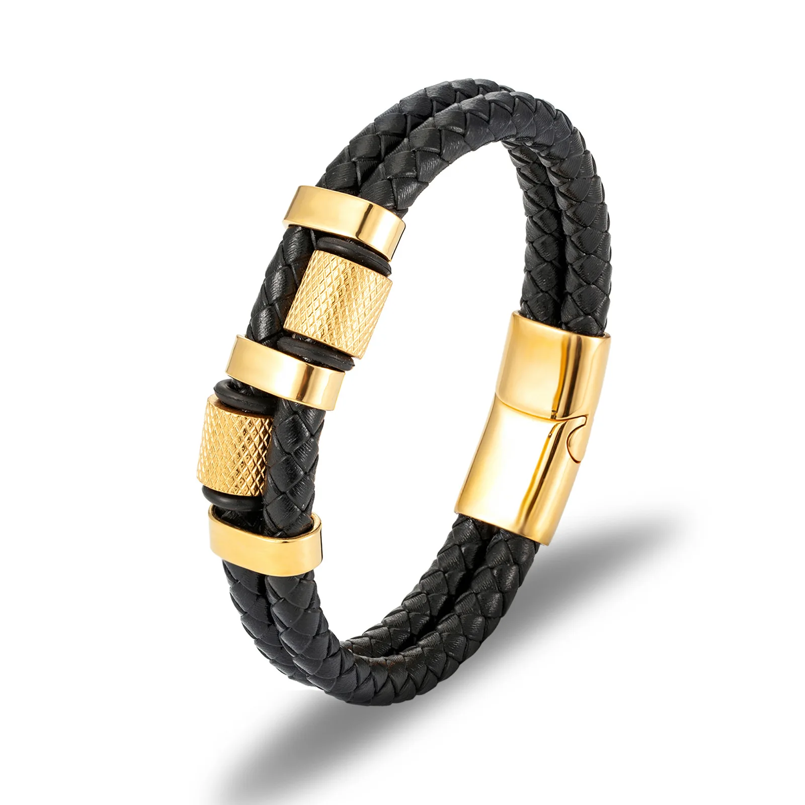 Irregular Pattern Shape Men's Fashion Stainless Steel PU Leather Men Bracelet Classic For Handsome Boys, Picture
Irregular Pattern Shape Men's Fashion Stainless Steel PU Leather Men Bracelet Classic For Handsome Boys, Picture