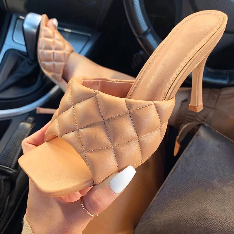 ladies slippers latest pu leather ladies high heels shoes slippers sandals, Customized color
ladies slippers latest pu leather ladies high heels shoes slippers sandals, Customized color