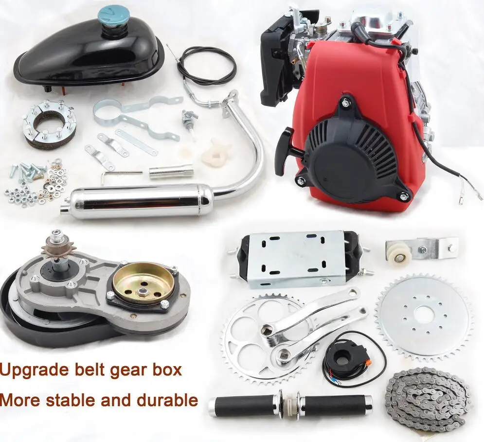 Cc Engine Stroke Gas Petrol Motorized Bicycle Bike Engine Kits With