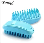Brush Cats Yingte Silicone Pet Bath Massage Brush Cats and Dogs Wash and Comb