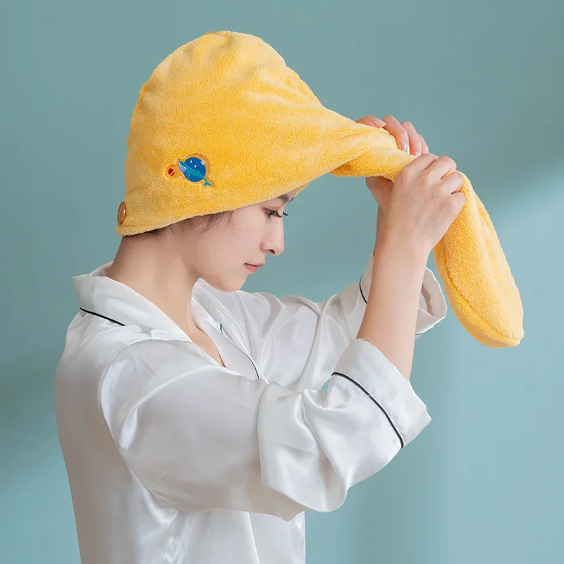 Hair Drying Women Super Absorbent Quick-drying Towel Thicken Shampoo Hat Headband Hair Shower Towel
Hair Drying Women Super Absorbent Quick-drying Towel Thicken Shampoo Hat Headband Hair Shower Towel
