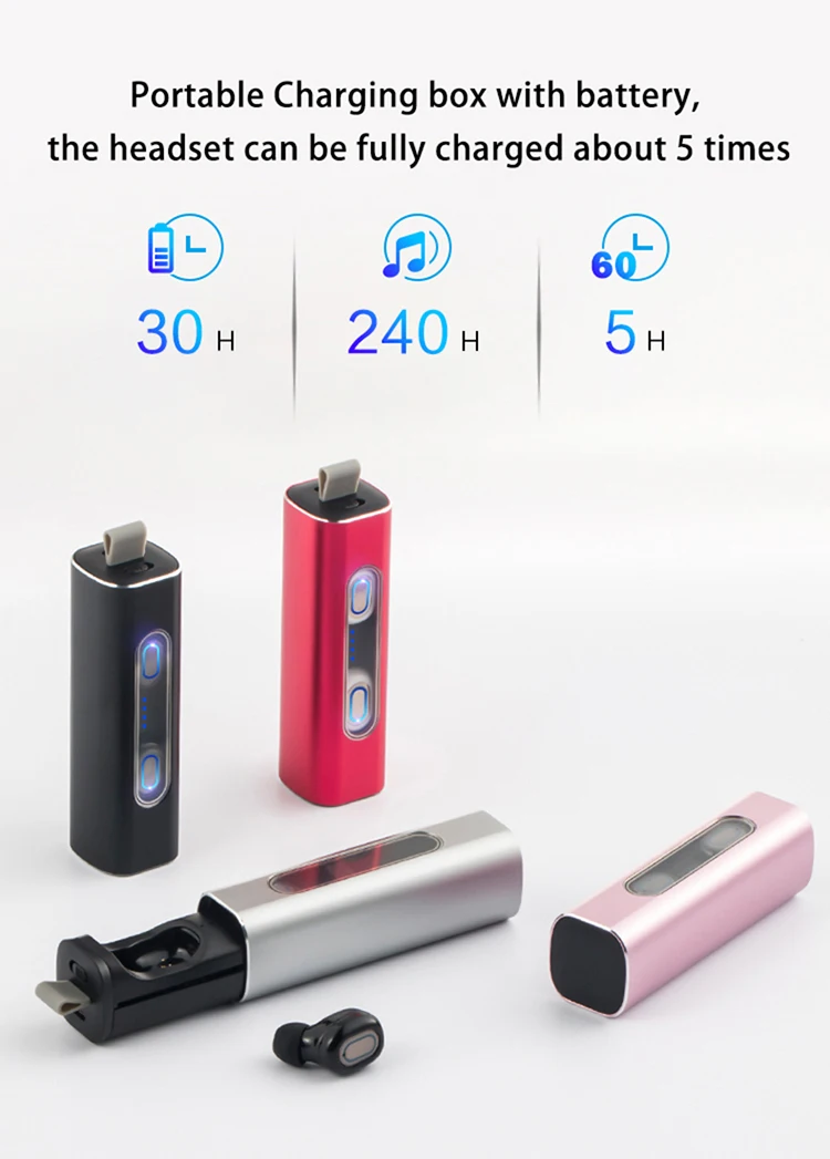 ture wireless portable music bluetooths earphone - ANKUX.COM