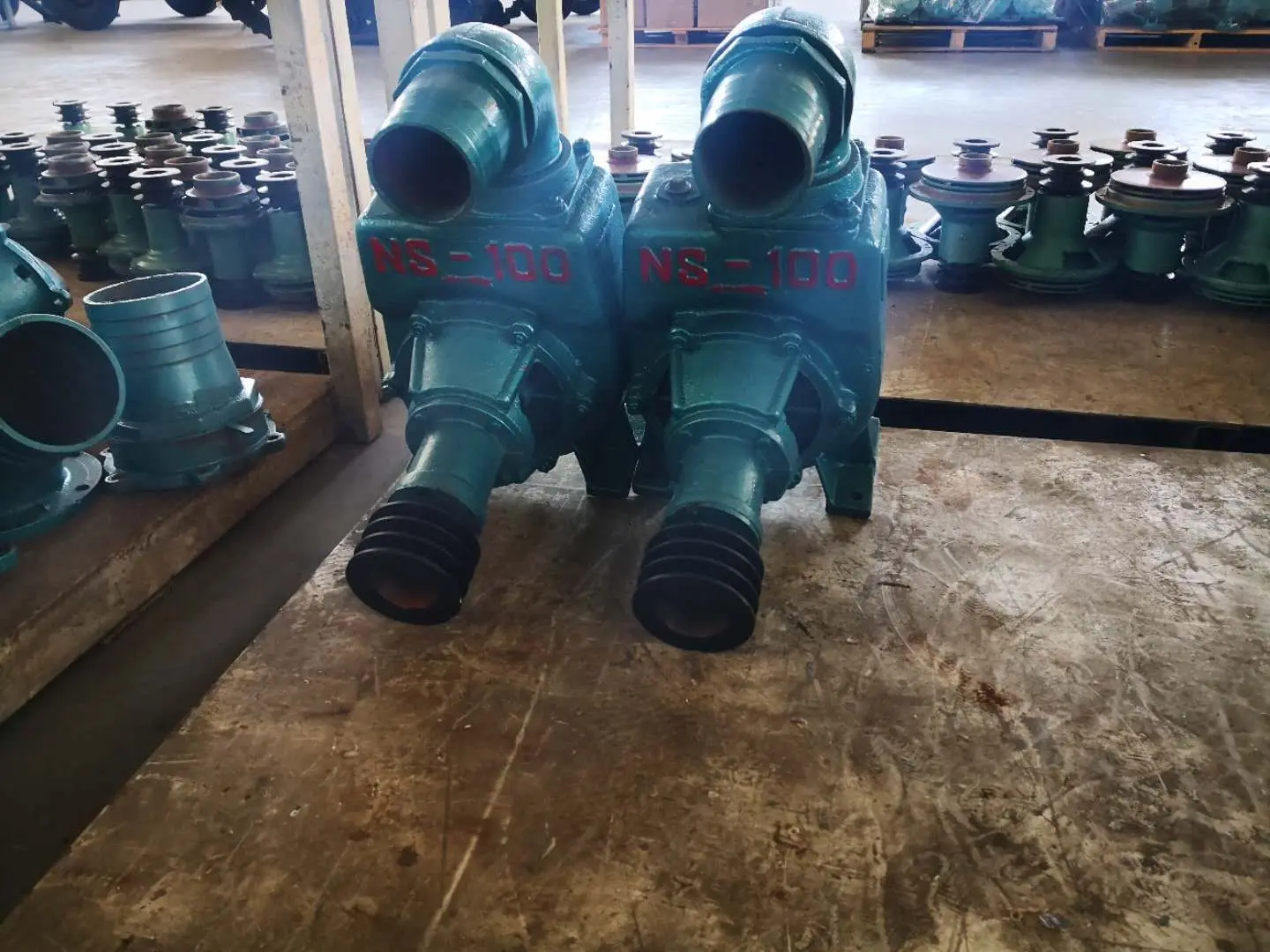 NS Series Marine Grade Diesel Pump 3-13hp Self-Priming Saltwater Fishery Aquaculture