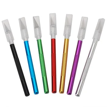 Hot Selling Professional Precision Aluminum alloy Hobby Paper Knives Set Art Painting Craft Pen Carving Knife
Hot Selling Professional Precision Aluminum alloy Hobby Paper Knives Set Art Painting Craft Pen Carving Knife