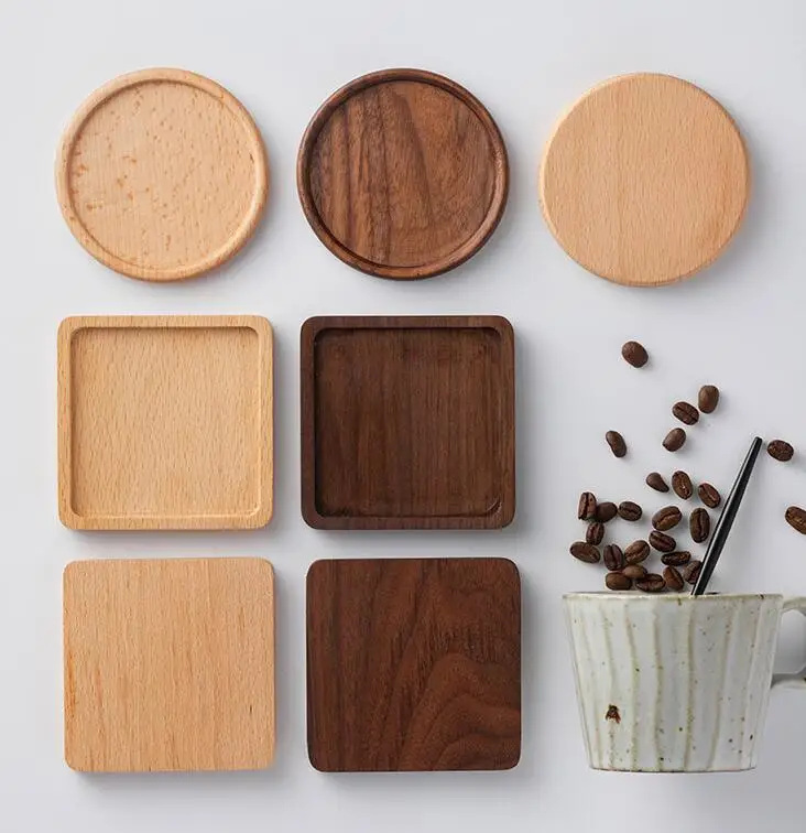 Eco-friendly natural square wooden drink coasters tea cup mat blank beech wood coasters
Eco-friendly natural square wooden drink coasters tea cup mat blank beech wood coasters