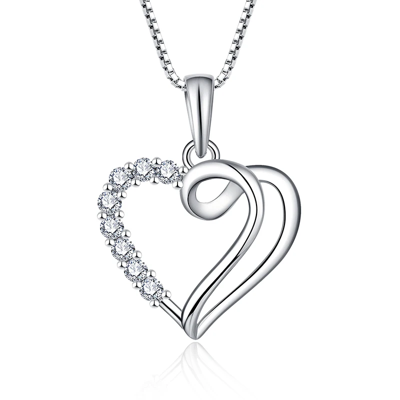 Personalized custom 925 silver 3A zircon heart necklace Argent wholesale korean zirconia jewelry wholesale jewelry necklace
Personalized custom 925 silver 3A zircon heart necklace Argent wholesale korean zirconia jewelry wholesale jewelry necklace