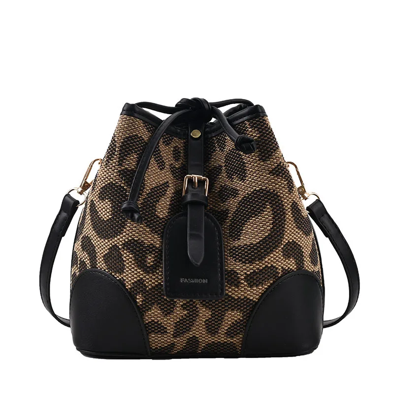 Leopard print bucket bag female 2021 new fashion trend drawstring Single Shoulder Messenger Bag crossbody handbag, Customizable
Leopard print bucket bag female 2021 new fashion trend drawstring Single Shoulder Messenger Bag crossbody handbag, Customizable
