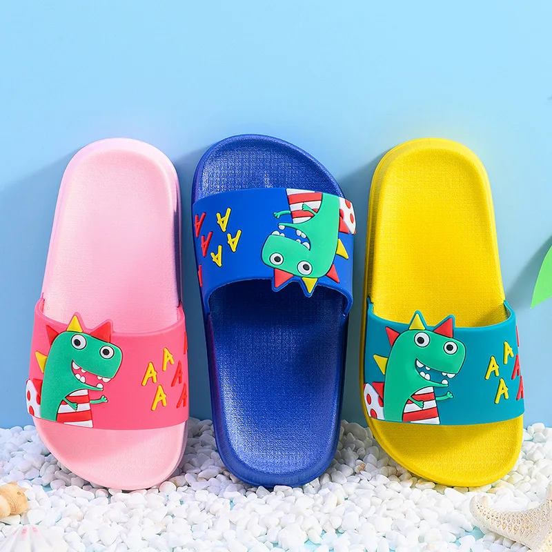 Children's Slippers Summer 2021 Cute New Girl Children's Cartoon Dinosaur Sandals Boys
Children's Slippers Summer 2021 Cute New Girl Children's Cartoon Dinosaur Sandals Boys