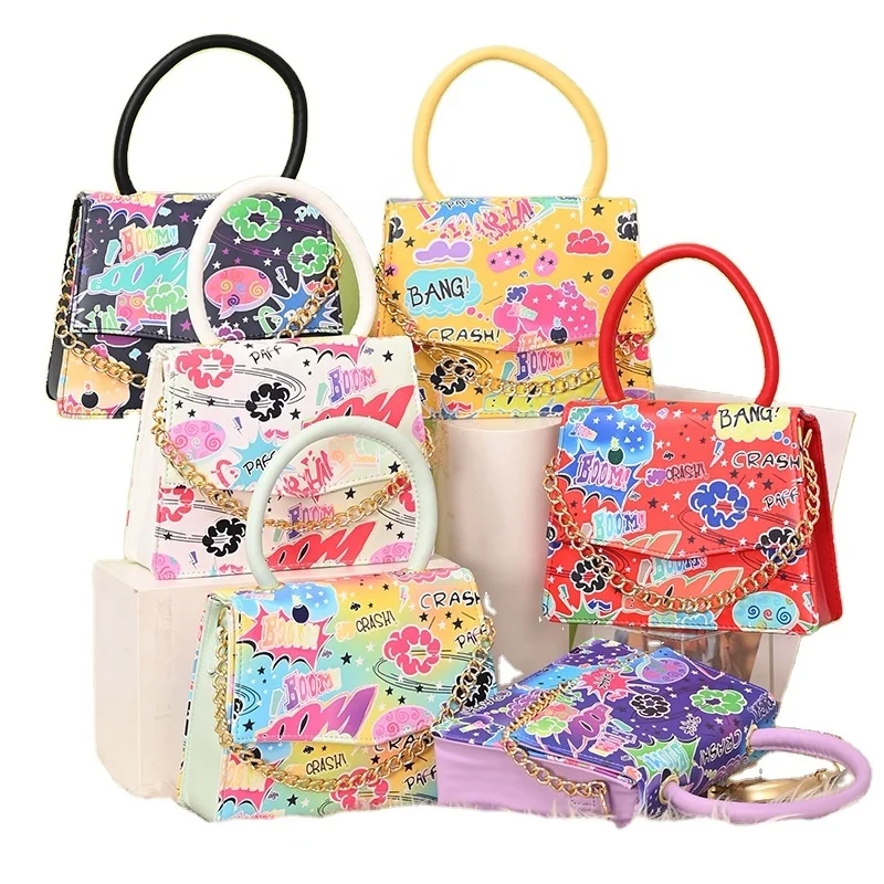 Crossbody Chain Custom Graffiti Printed Pu Leather Bags For Women Shoulder Bags Ladies
Crossbody Chain Custom Graffiti Printed Pu Leather Bags For Women Shoulder Bags Ladies