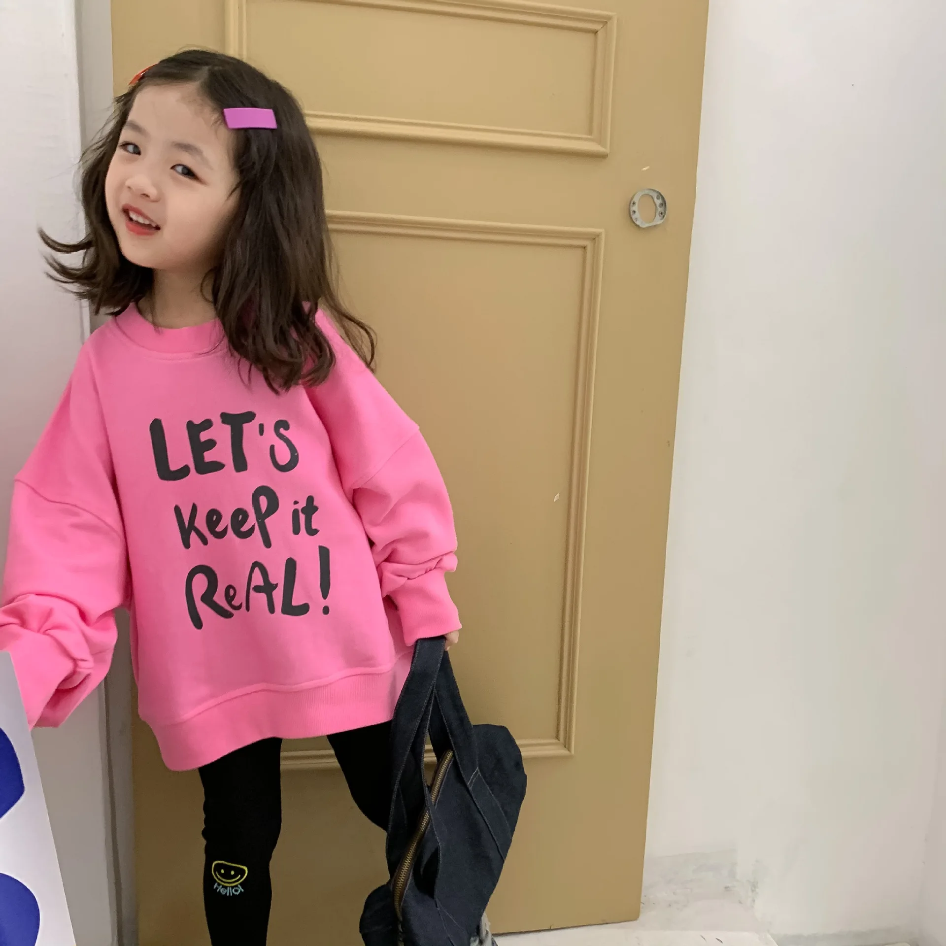 2021 fall autumn little baby girls tops shirt pink pullover fleece casual kids oversize sweatshirt clothing
2021 fall autumn little baby girls tops shirt pink pullover fleece casual kids oversize sweatshirt clothing