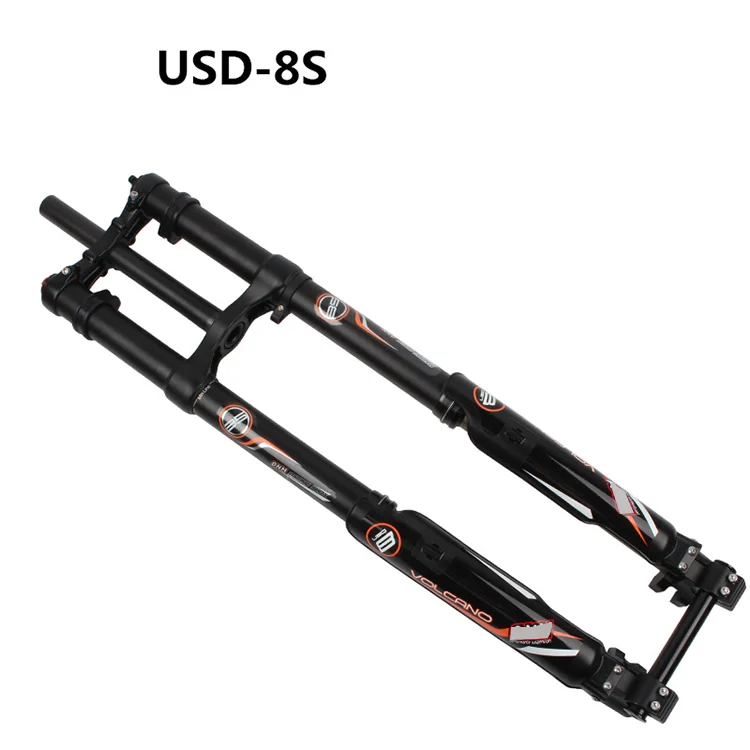 Top Level USD-8S Bicycle 26/27.5 Inch DH/FR Suspension Front Fork Electric Fat Bike Double Crown Fork for MTB Bike
Top Level USD-8S Bicycle 26/27.5 Inch DH/FR Suspension Front Fork Electric Fat Bike Double Crown Fork for MTB Bike
