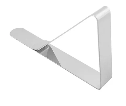 6pcs table cloth cover clamps, stainless steel tablecloth clips for picnics,marquees, Silver
6pcs table cloth cover clamps, stainless steel tablecloth clips for picnics,marquees, Silver