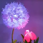 Hydrangea Tulips LED Flower Light in Pot Potted Blossom Night Lights