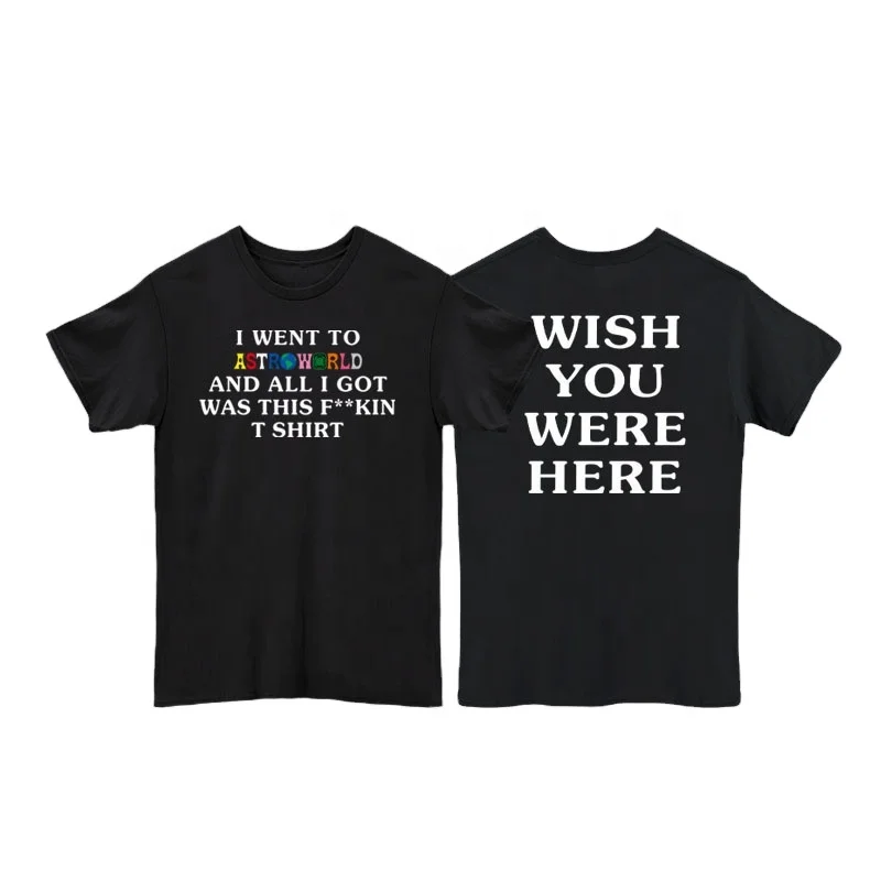European and American new unisex fashion short-sleeved street hip hop short-sleeved T-SHIRT
European and American new unisex fashion short-sleeved street hip hop short-sleeved T-SHIRT