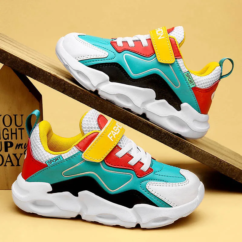 2020 New Boys Girls Sport Shoes Breathable Outdoor Tennis Girls Boys Running Shoes Fashion Kids Sneakers Children Shoes, Black-blue,white-yellow,pink
2020 New Boys Girls Sport Shoes Breathable Outdoor Tennis Girls Boys Running Shoes Fashion Kids Sneakers Children Shoes, Black-blue,white-yellow,pink