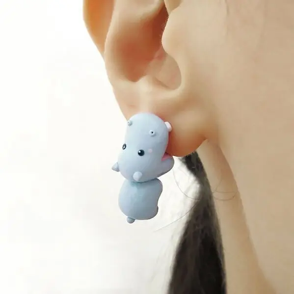 Duoying OEM moissanite designer earrings popular brands stand small animal dinosaur stud earrings, Green,gold,pink,blue
Duoying OEM moissanite designer earrings popular brands stand small animal dinosaur stud earrings, Green,gold,pink,blue