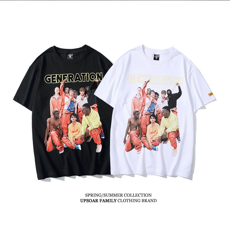2020 Summer Retro Streetwear Trend HipHop Rock Tops Tee Men Graphics Design Print Short Sleeve Men's Casual Women
2020 Summer Retro Streetwear Trend HipHop Rock Tops Tee Men Graphics Design Print Short Sleeve Men's Casual Women