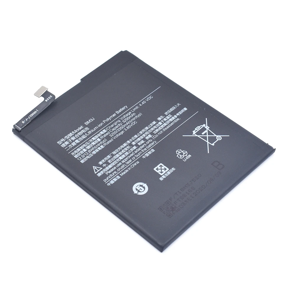 Cheap Price Lithium Phone Original Battery for Xiaomi 8 lite Mi8 lite BM3J 3350mah
Cheap Price Lithium Phone Original Battery for Xiaomi 8 lite Mi8 lite BM3J 3350mah