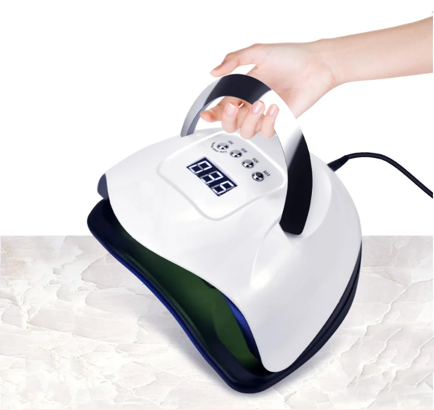 180W High Power Nail Dryer UV Led Lamp Gel Polish Curing Kit Quick Dry Nail Lamp For Manicure Machine
180W High Power Nail Dryer UV Led Lamp Gel Polish Curing Kit Quick Dry Nail Lamp For Manicure Machine