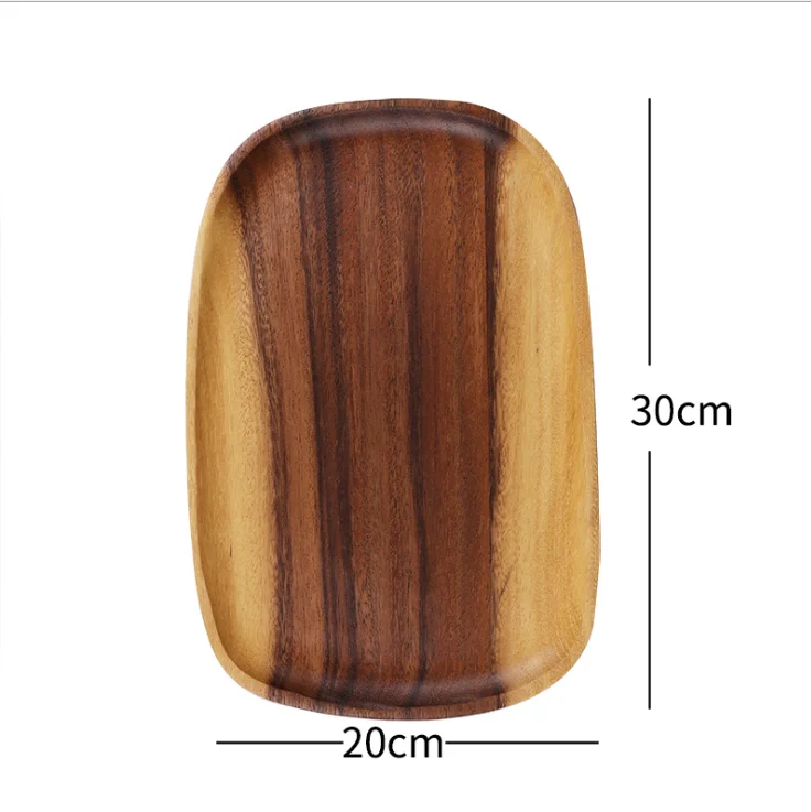 Artistic Irregular Shaped Acacia Wood Plate Multi-functional Storage Solid Wood personalized salad plate, Tea
Artistic Irregular Shaped Acacia Wood Plate Multi-functional Storage Solid Wood personalized salad plate, Tea