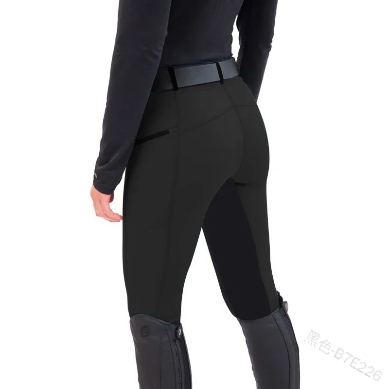 European and American Fashion Equestrian Pants Slim Elastic Stitching Riding Pants Casual Feet Pants
European and American Fashion Equestrian Pants Slim Elastic Stitching Riding Pants Casual Feet Pants