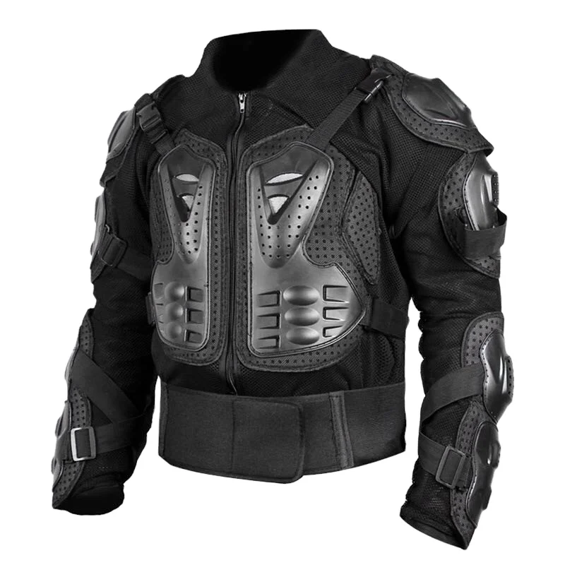 Good quality protective mesh fabric armor jacket motorcycle motocicleta armadura full body protection gear for motocross racing, Black
Good quality protective mesh fabric armor jacket motorcycle motocicleta armadura full body protection gear for motocross racing, Black
