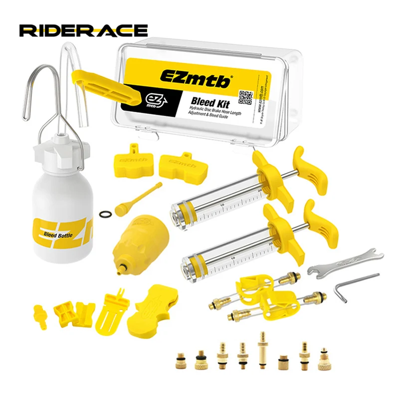 Universal Bicycle Hydraulic Disc Brake Bleed Kit For Shimano Magura Hope Sram Avid Mula Hayes Bike Repair Tool Kit
Universal Bicycle Hydraulic Disc Brake Bleed Kit For Shimano Magura Hope Sram Avid Mula Hayes Bike Repair Tool Kit