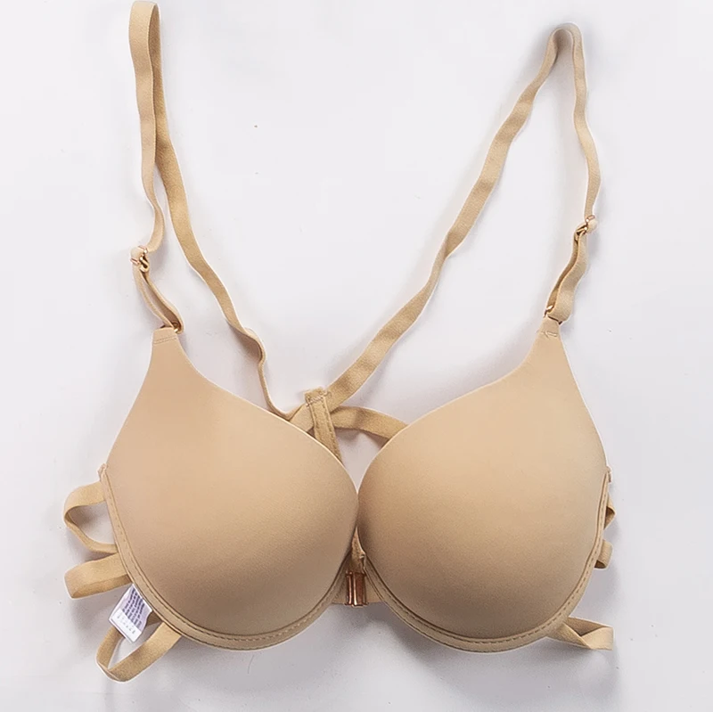 Women's Lingerie Stylish Sexy Comfortable Front Closure and Racerback Full Coverage Ladies Push Up Underwire Bra, 6 assorted colors
Women's Lingerie Stylish Sexy Comfortable Front Closure and Racerback Full Coverage Ladies Push Up Underwire Bra, 6 assorted colors