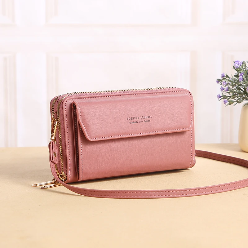 Fashion Small Women's Body Cross Bag Messenger PU Leather Mini Shoulder Bag Ladies Double Zipper Multi-Function Wallet, 8 colors
Fashion Small Women's Body Cross Bag Messenger PU Leather Mini Shoulder Bag Ladies Double Zipper Multi-Function Wallet, 8 colors