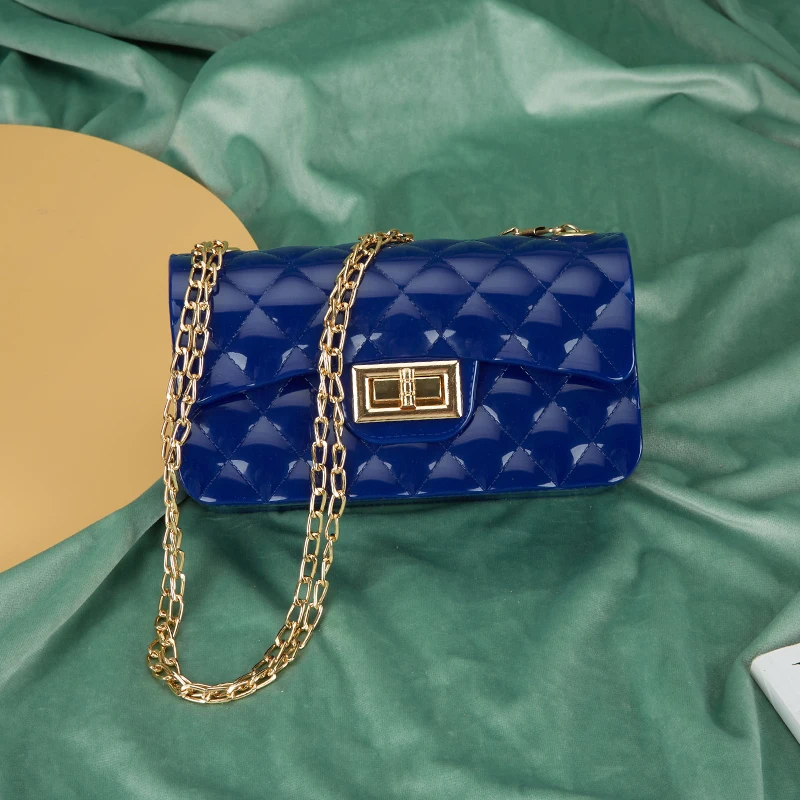 chain hand bags ladies jelly handbags PVC purses and handbags for women
chain hand bags ladies jelly handbags PVC purses and handbags for women
